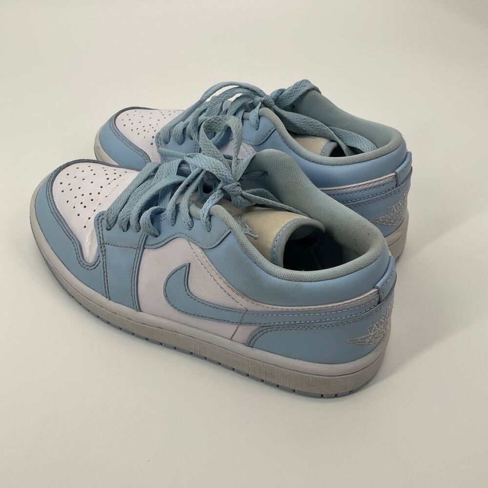 Nike Air Jordan 1 Low DC0774-141 Size 6 Baby Blue Casual Athletic Streetwear - Picture 5 of 10